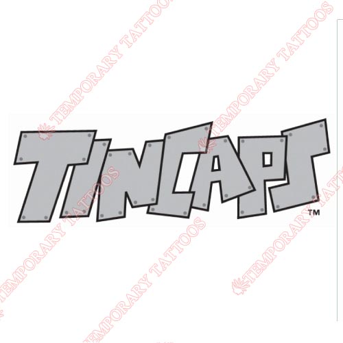Fort Wayne Tincaps Customize Temporary Tattoos Stickers NO.8099